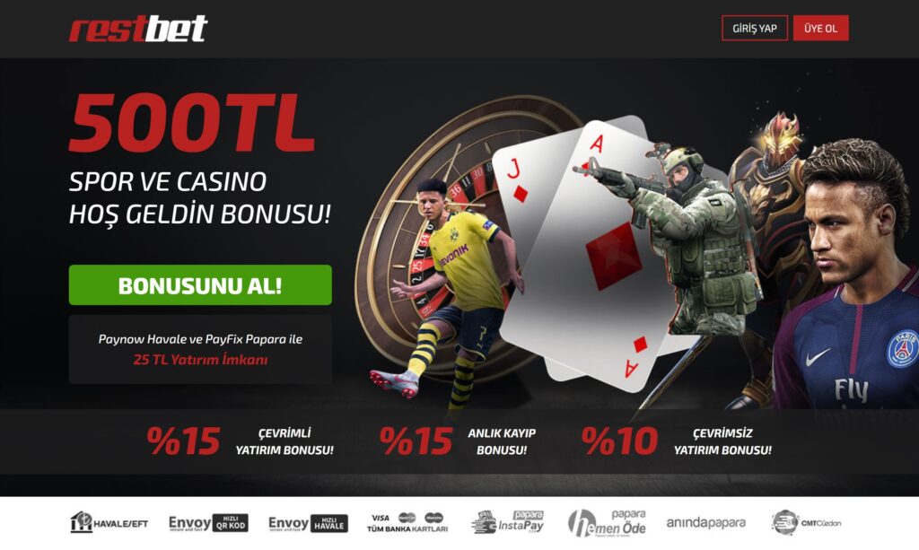 restbet-ის მიმდინარე შესვლა